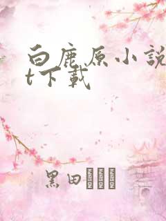 白鹿原小说txt下载