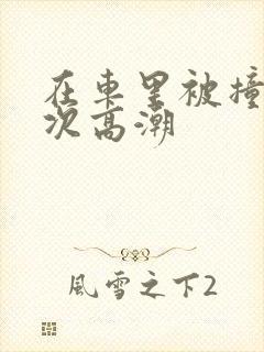 在车里被撞了八次高潮