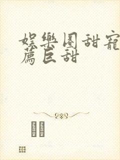 娱乐圈甜宠文推荐巨甜