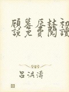 顾慕辰林初荔小说免费阅读最新章节