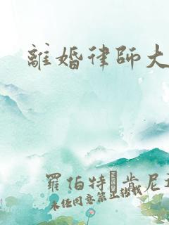 离婚律师大结局