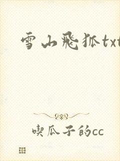 雪山飞狐txt