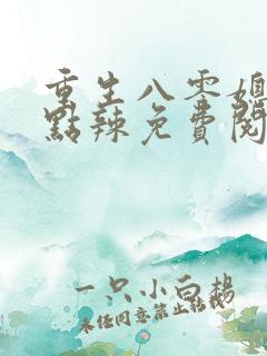 重生八零媳妇有点辣免费阅读最新