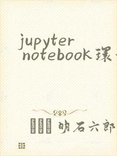 jupyter notebook环境配置