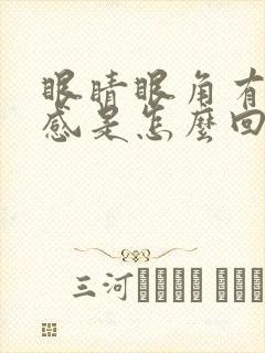 眼睛眼角有异物感是怎么回事