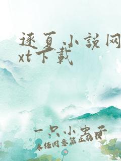 逐夏小说网盘txt下载