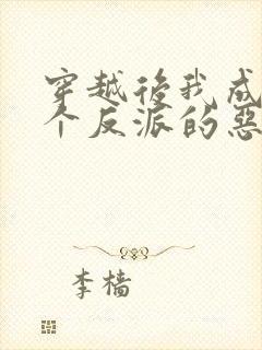 穿越后我成了三个反派的恶毒后娘小说