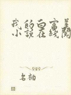 我的白富美老婆小说在线阅读免费