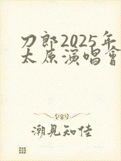 刀郎2025年太原演唱会