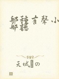 那种有声小说在哪听