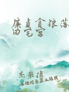 廉贞贪狼落陷在田宅宫