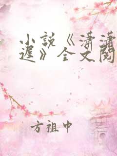 小说《潇潇雨声迟》全文阅读