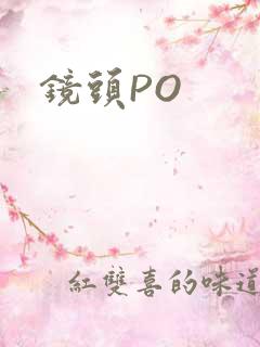 镜头PO