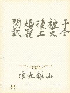 闪婚后被千亿总裁宠上天全集