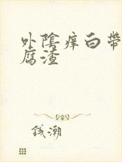 外阴痒白带黄豆腐渣