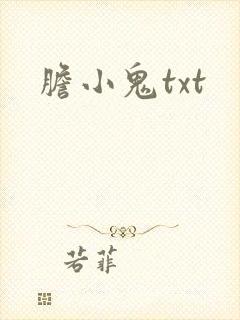 胆小鬼txt