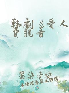 韩剧《爱人》免费观看