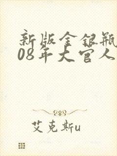 新版金银瓶2008年大官人