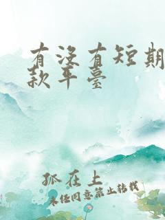 有没有短期的借款平台