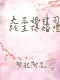 大三婚礼司仪塞跳主持婚礼现场在线