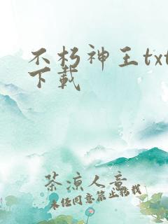 不朽神王txt下载