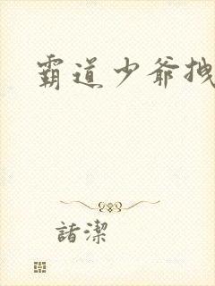 霸道少爷拽上我