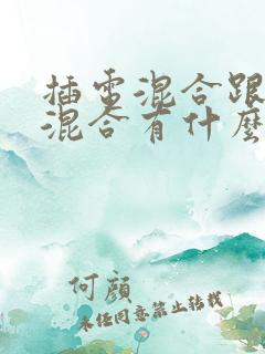 插电混合跟油电混合有什么区别