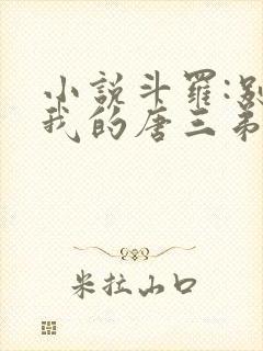 小说斗罗:别动我的唐三弟弟下载