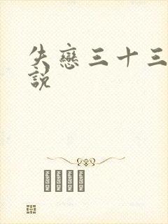 失恋三十三天小说