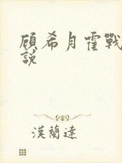 顾希月霍战霆小说