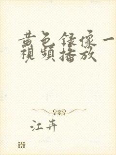 黄色录像一级片视频播放