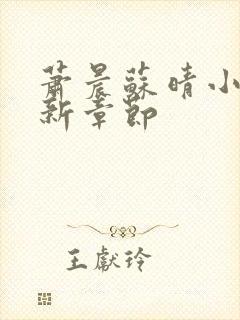 萧晨苏晴小说最新章节