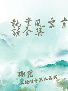 执掌风云有声小说全集