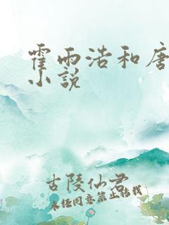霍雨浩和唐舞桐小说