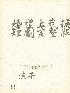 婚礼上我换新郎短剧完整版免费看