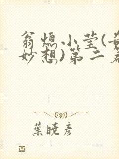 翁熄小莹(奇思妙想)第二篇