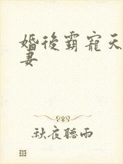 婚后霸宠天价小妻