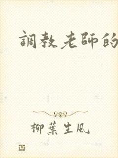 调教老师的小说