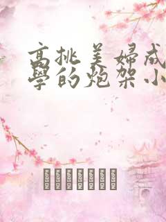 高挑美妇成为同学的炮架小说
