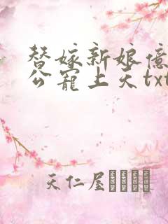 替嫁新娘亿万老公宠上天txt