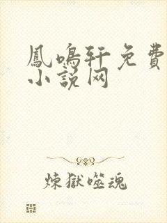 凤鸣轩免费言情小说网