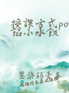 授课方式po肉馅小水饺