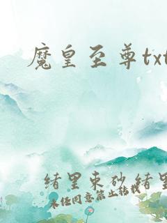 魔皇至尊txt