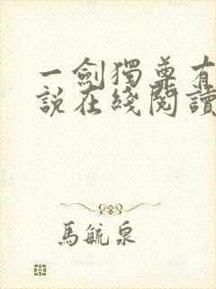 一剑独尊有声小说在线阅读