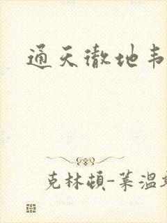 通天彻地韦小宝