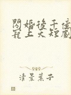 闪婚后千亿老公宠上天短剧