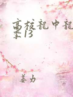 高校龙中龙第二季13