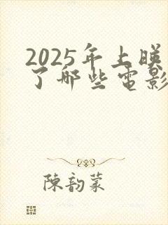 2025年上映了哪些电影