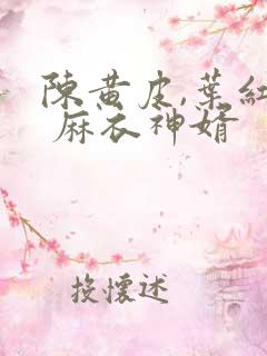 陈黄皮,叶红鱼 麻衣神婿
