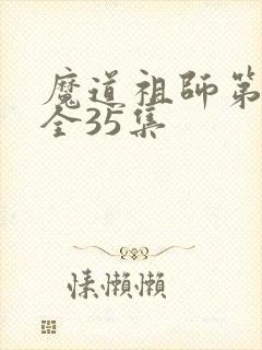 魔道祖师第三季全35集